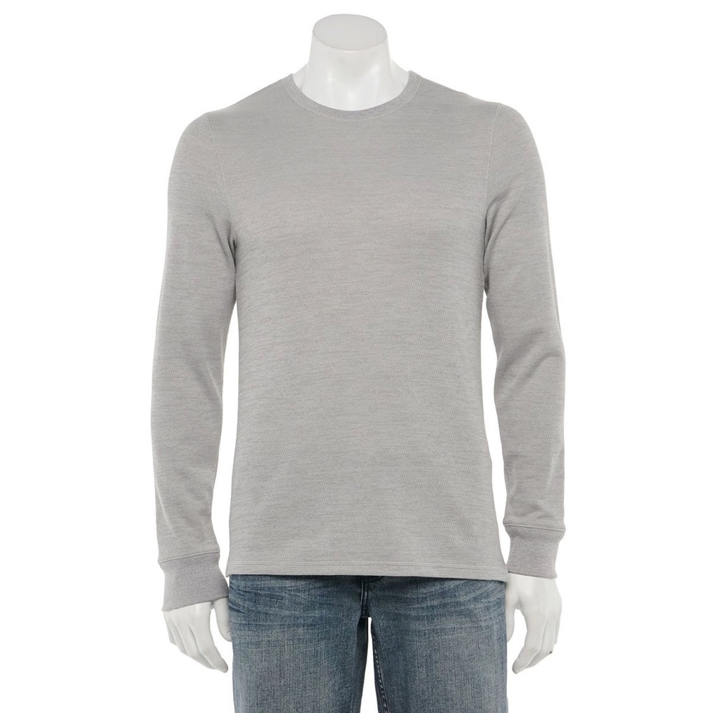 Men’s urban pipeline thermal crewneck tee